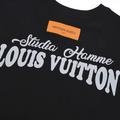 Футболка Louis Vuitton Birds Head Print "Black" фото № 8