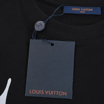 Футболка Louis Vuitton Birds Head Print "Black" фото № 6