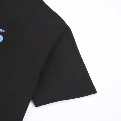 Футболка Louis Vuitton With Blue Graphic Logo "Black" фото № 4