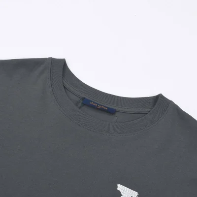 Футболка Louis Vuitton Brick Logo II "Gray" фото № 3