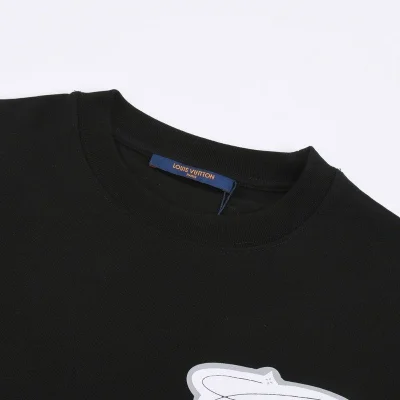 Футболка Louis Vuitton Tornado Print 1854 "Black" фото № 5