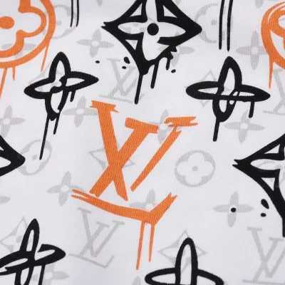 Футболка Louis Vuitton With Monogram Pattern "White" фото № 4