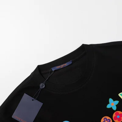 Футболка Louis Vuitton Brand Badge Print "Black" фото № 4