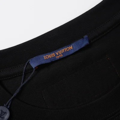 Футболка Louis Vuitton Brand Badge Print "Black" фото № 6
