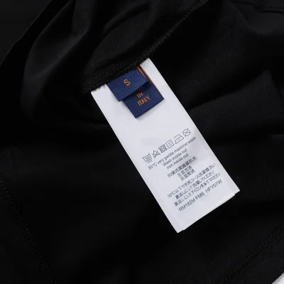 Футболка Louis Vuitton Brand Badge Print "Black" фото № 7