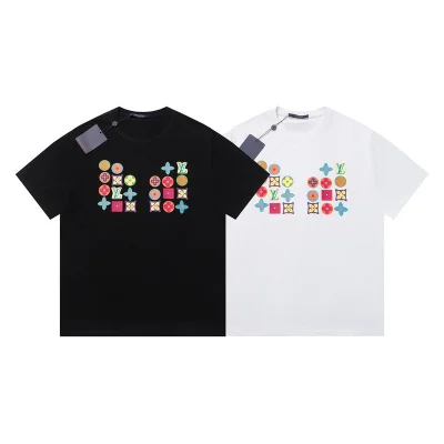 Футболка Louis Vuitton Brand Badge Print "Black" фото № 8
