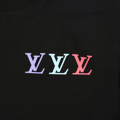 Футболка Louis Vuitton 3-Logo "Black" фото № 4