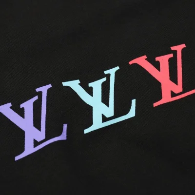 Футболка Louis Vuitton 3-Logo "Black" фото № 9