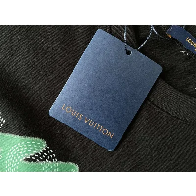 Футболка Louis Vuitton Streak "Black" фото № 4