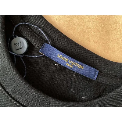 Футболка Louis Vuitton Streak "Black" фото № 8