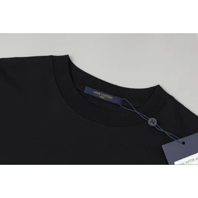 Футболка Louis Vuitton Logo In The Style Of Tire Imprint "Black" фото № 5