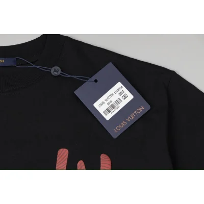 Футболка Louis Vuitton Logo In The Style Of Tire Imprint "Black" фото № 8