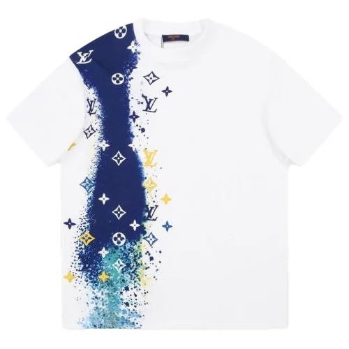 Футболка Louis Vuitton Rain Of Logos "White"