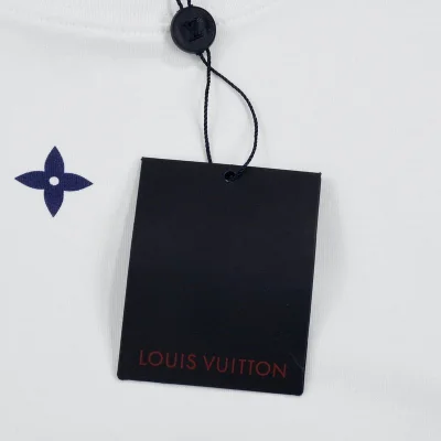 Футболка Louis Vuitton Rain Of Logos "White" фото № 6