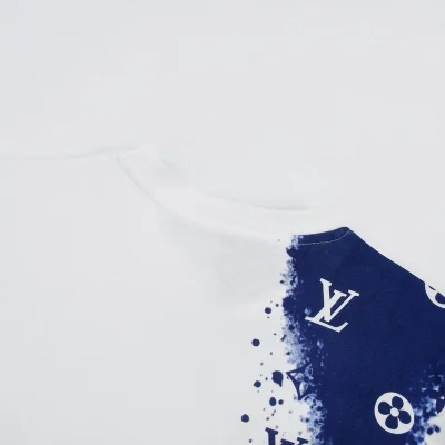Футболка Louis Vuitton Rain Of Logos "White" фото № 7