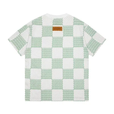 Футболка Louis Vuitton Chess Order "White/Green" фото № 3