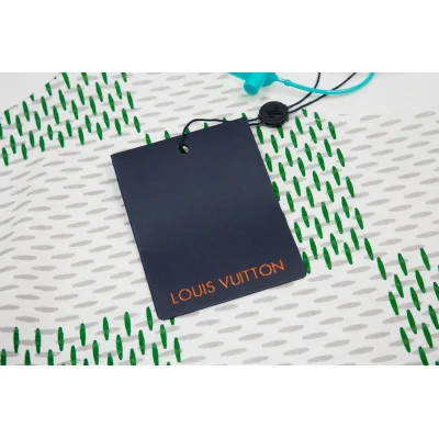 Футболка Louis Vuitton Chess Order "White/Green" фото № 4
