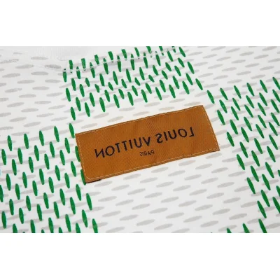 Футболка Louis Vuitton Chess Order "White/Green" фото № 5