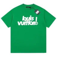 Футболка Louis Vuitton With Text Logo - In Monochrome Style