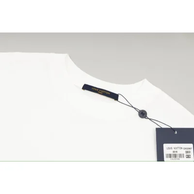 Футболка Louis Vuitton With Black Bones "White" фото № 2