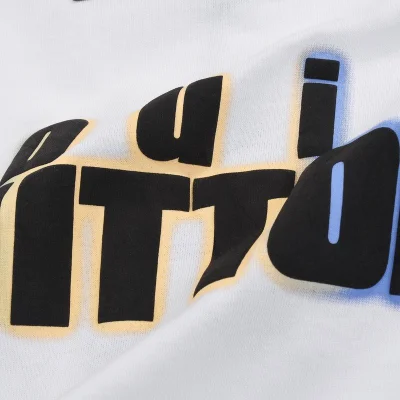 Футболка Louis Vuitton With An Illuminated Logo Print "White" фото № 2