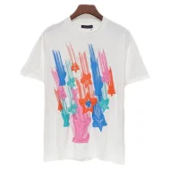 Футболки Louis Vuitton Virtual Luminous Special Effect Star Printing Pattern