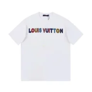 Футболка Louis Vuitton Creative Text Style "White"