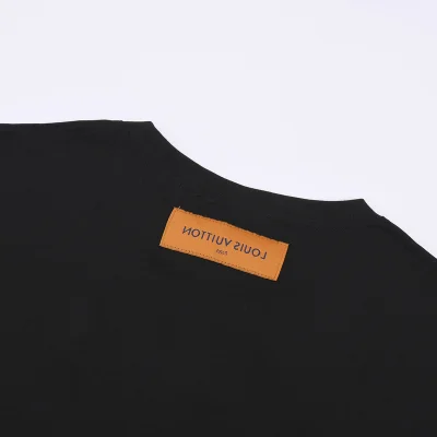 Футболка Louis Vuitton Crossed Out Brand "Black" фото № 4