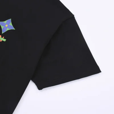 Футболка Louis Vuitton Crossed Out Brand "Black" фото № 5