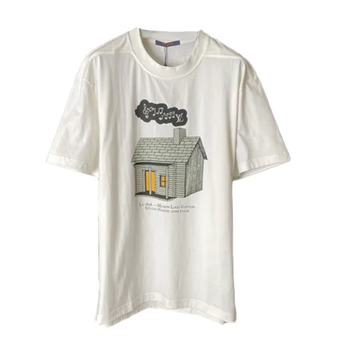 Футболка Louis Vuitton Music House "White"