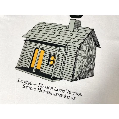 Футболка Louis Vuitton Music House "White" фото № 2