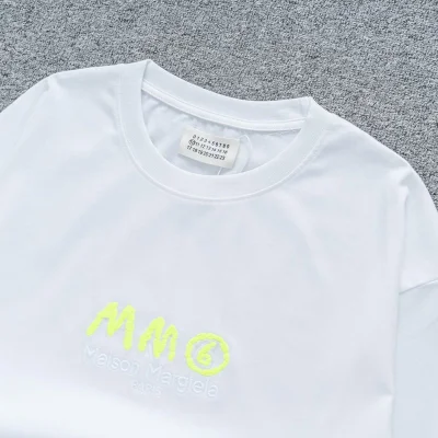 Футболка Maison Margiela With Bright Logo "White" фото № 2