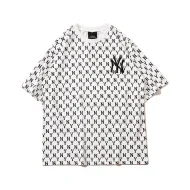 Футболка MLB With Monogram Print "White"