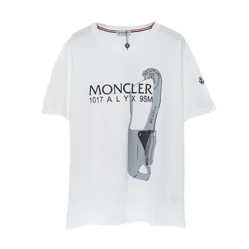Футболка Moncler With Print "White"