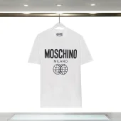 Футболка Moschino Print With Logo And Two Smileys "White"