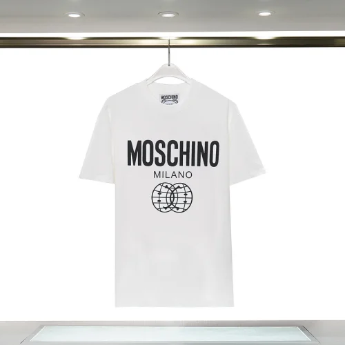Футболка Moschino Print With Logo And Two Smileys "White"