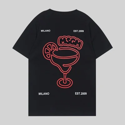 Футболка MSGM Cocktail Glass "Black" фото № 2