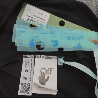 Футболка Off White Tornado Logo "Black" фото № 2