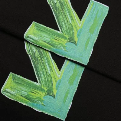 Футболка Off White Tornado Logo "Black" фото № 4