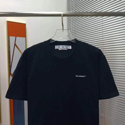 Футболка Off White Logo Made By Chains "Black" фото № 3 Футболка Off White Logo Made By Chains "Black" фото № 3