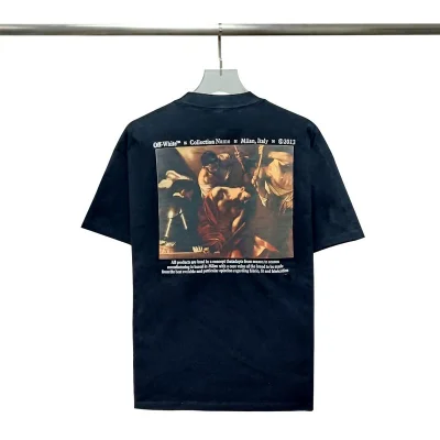 Футболка Off White Picture "Black" фото № 4