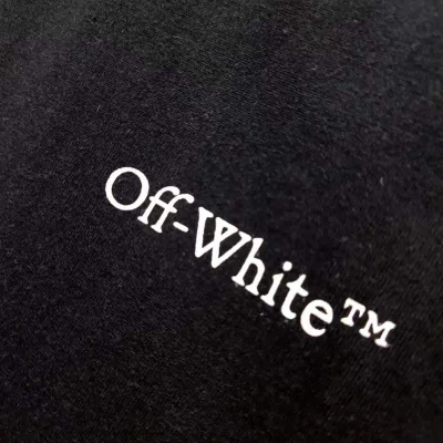 Футболка Off White Picture "Black" фото № 8