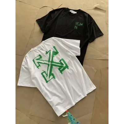 Футболка Off-White Stencil "White" фото № 5 Футболка Off-White Stencil "White" фото № 5