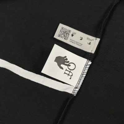 Футболка Off White Logo With Red Color "Black" фото № 8 Футболка Off White Logo With Red Color "Black" фото № 8