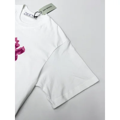 Футболка Off-White Water Delay Logo «White» фото № 3