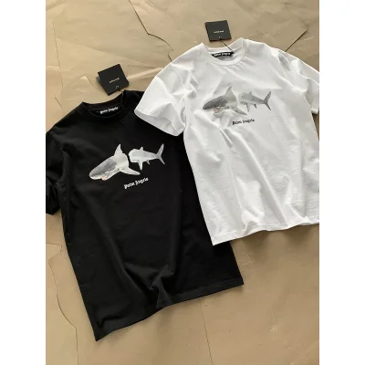 Футболка Palm Angels Broken Shark "Black" фото № 6 Футболка Palm Angels Broken Shark "Black" фото № 6