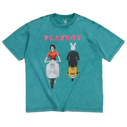 Футболка Playboy Chance Meeting "Turquoise"