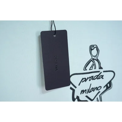 Футболка Prada Coming With Logo "White" фото № 4
