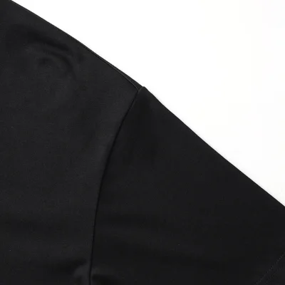 Футболка Prada With A Triangular Logo Made Of Rhinestones "Black" фото № 6