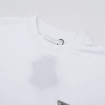 Футболка Prada With Logo Filled With Water "White" фото № 7